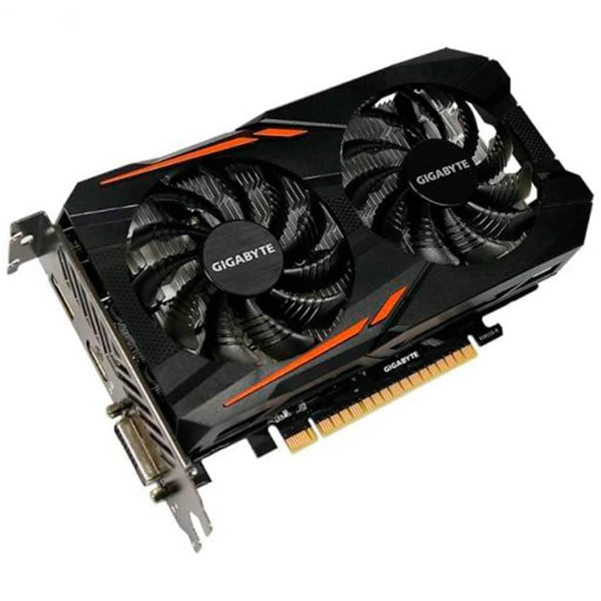 Placa De Video Gigabyte Geforce Gtx-1050ti Oc 4gb-Ddr5 Pci-E 3.0